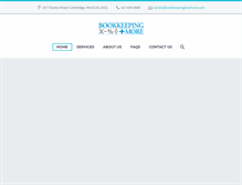 Tablet Screenshot of bookkeepingplusmore.com